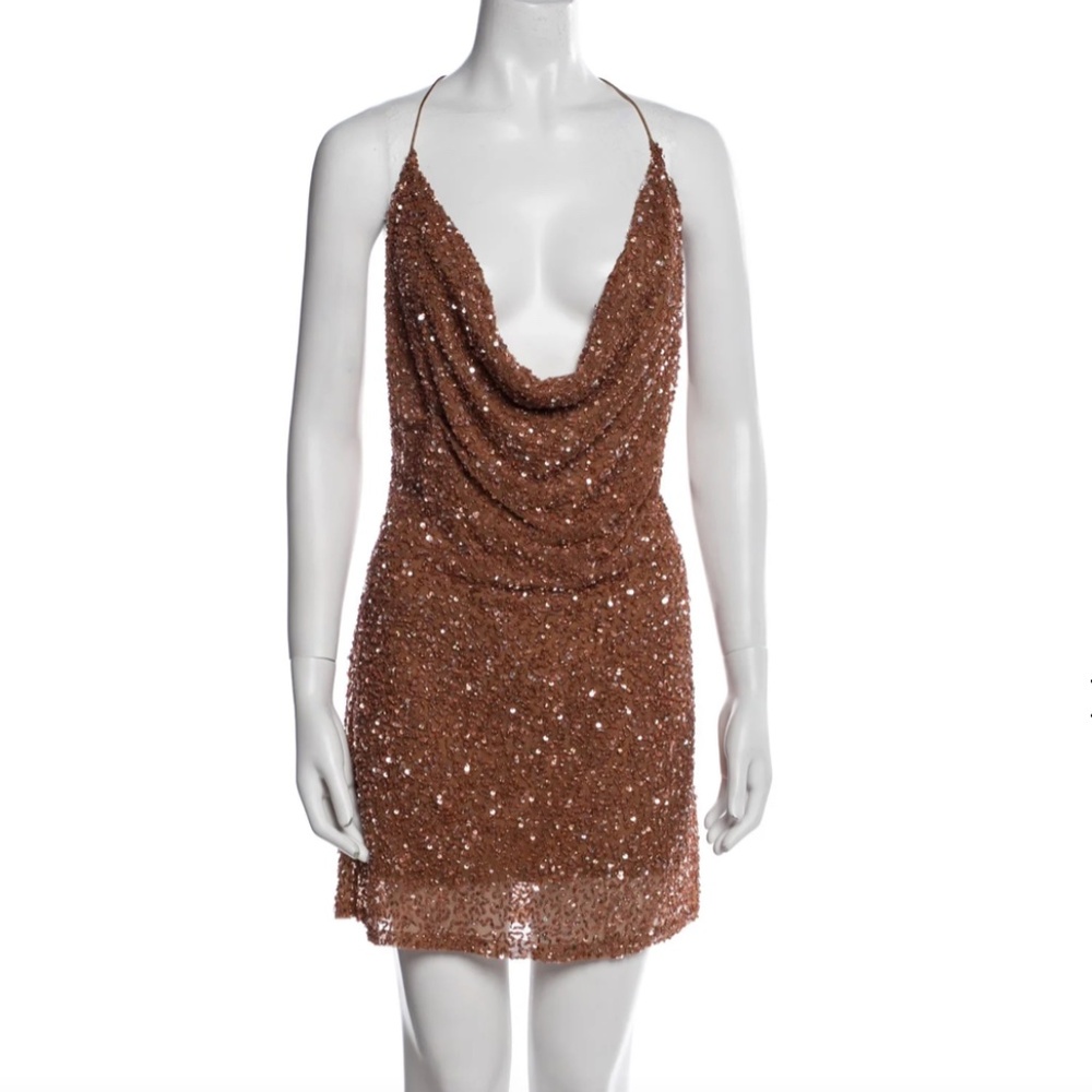 Retrofete Bronze Mitch Dress - Picture 2 of 11
